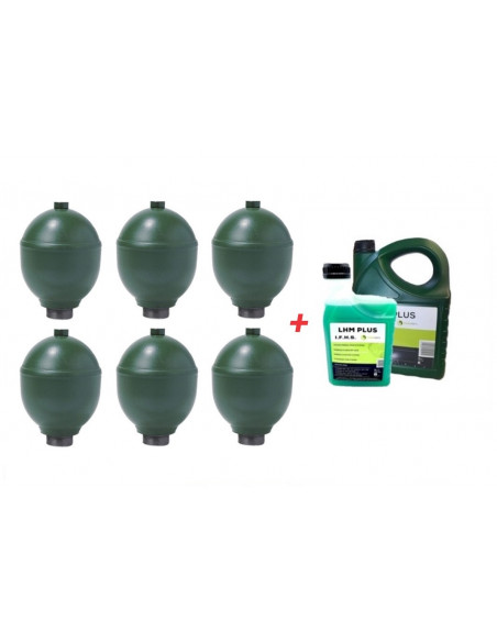6 Spheres neuves Pour Citroen CX IFHS + 5L LHM