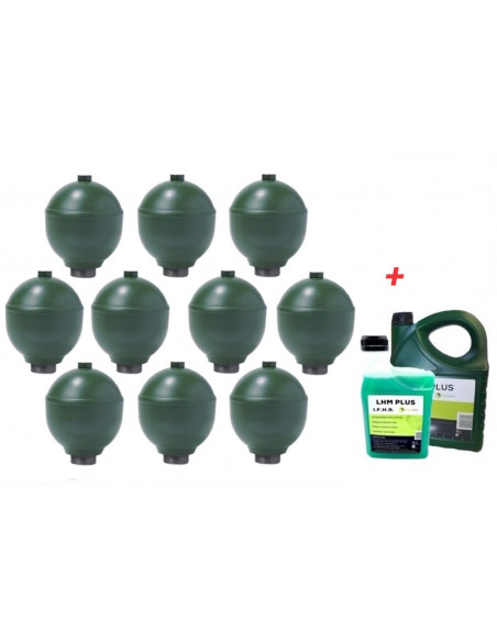 10 Spheres for Citroen Xantia Activa + 5L LHM