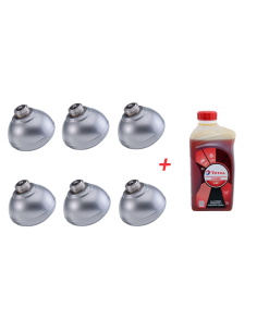 LOT 6 sphères neuves + 5 Litres LDS pour Citroen C5 Hydractive 3+ IFHS