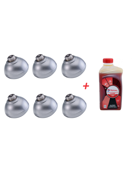 6 sphères neuves pour Citroen C5 Hydractive 3+ IFHS