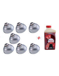 LOT 7 sphères neuves + 5 L LDS pour Citroen C5 Hydractive 3+ IFHS